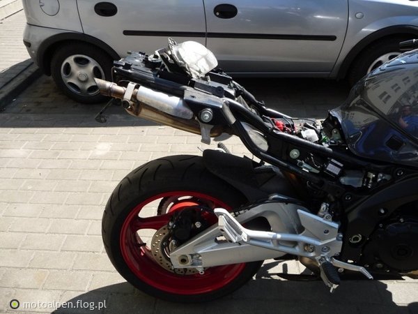 z Pawłem nie da sie jeździć, tak cisnał, że... aż spadłem z siodla ;)